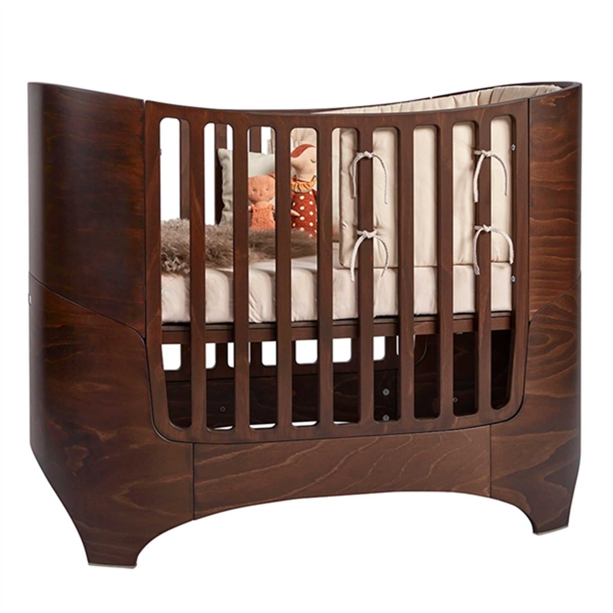 Buy Leander Baby Cot without Matress Walnut Luksusbaby Luksusbaby COM