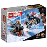 LEGO® Marvel Black Widow & Captain America Motorcycles