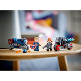 LEGO® Marvel Black Widow & Captain America Motorcycles 5