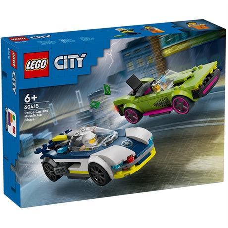 LEGO® City Police Car and Muscle Car Chase