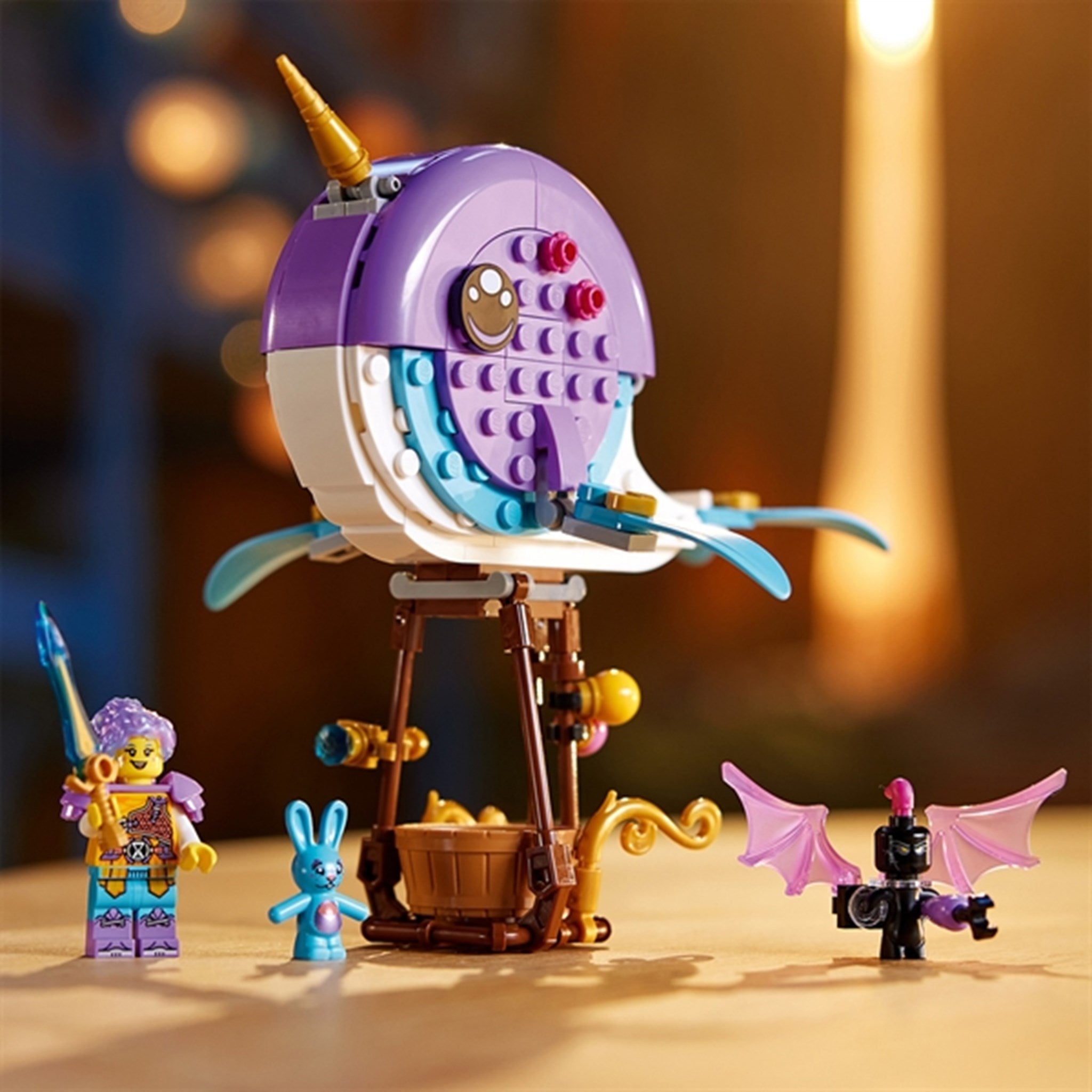Buy LEGO® DREAMZzz™ Izzie's Narwhal Hot-Air Balloon | Luksusbaby