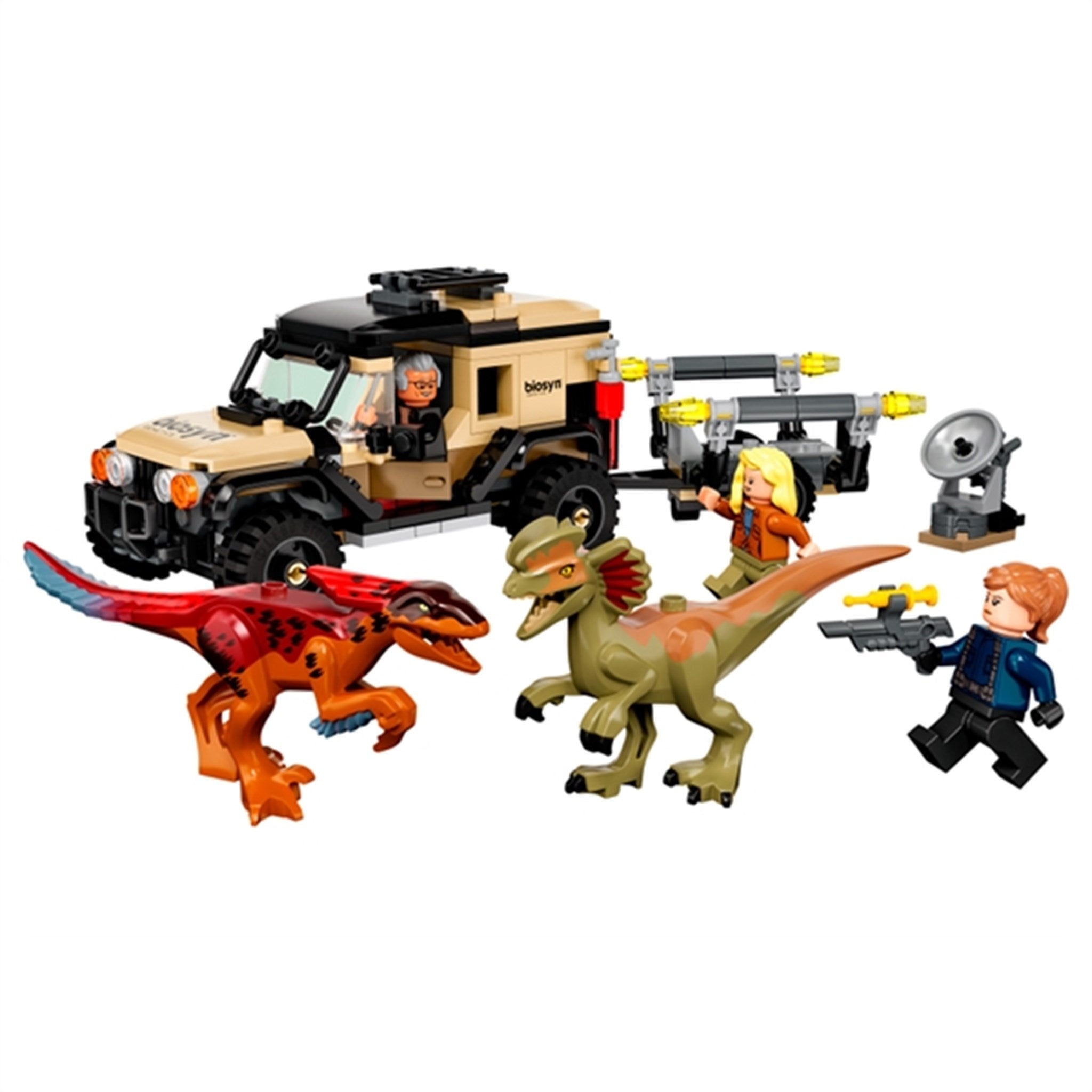 LEGO® Jurassic World™ Pyroraptor & Dilophosaurus Transport 2
