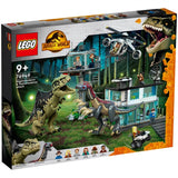 LEGO® Jurassic World™ Giganotosaurus & Therizinosaurus Attack