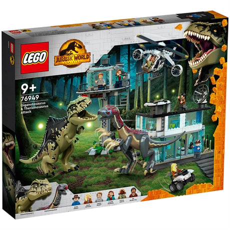 LEGO® Jurassic World™ Giganotosaurus & Therizinosaurus Attack