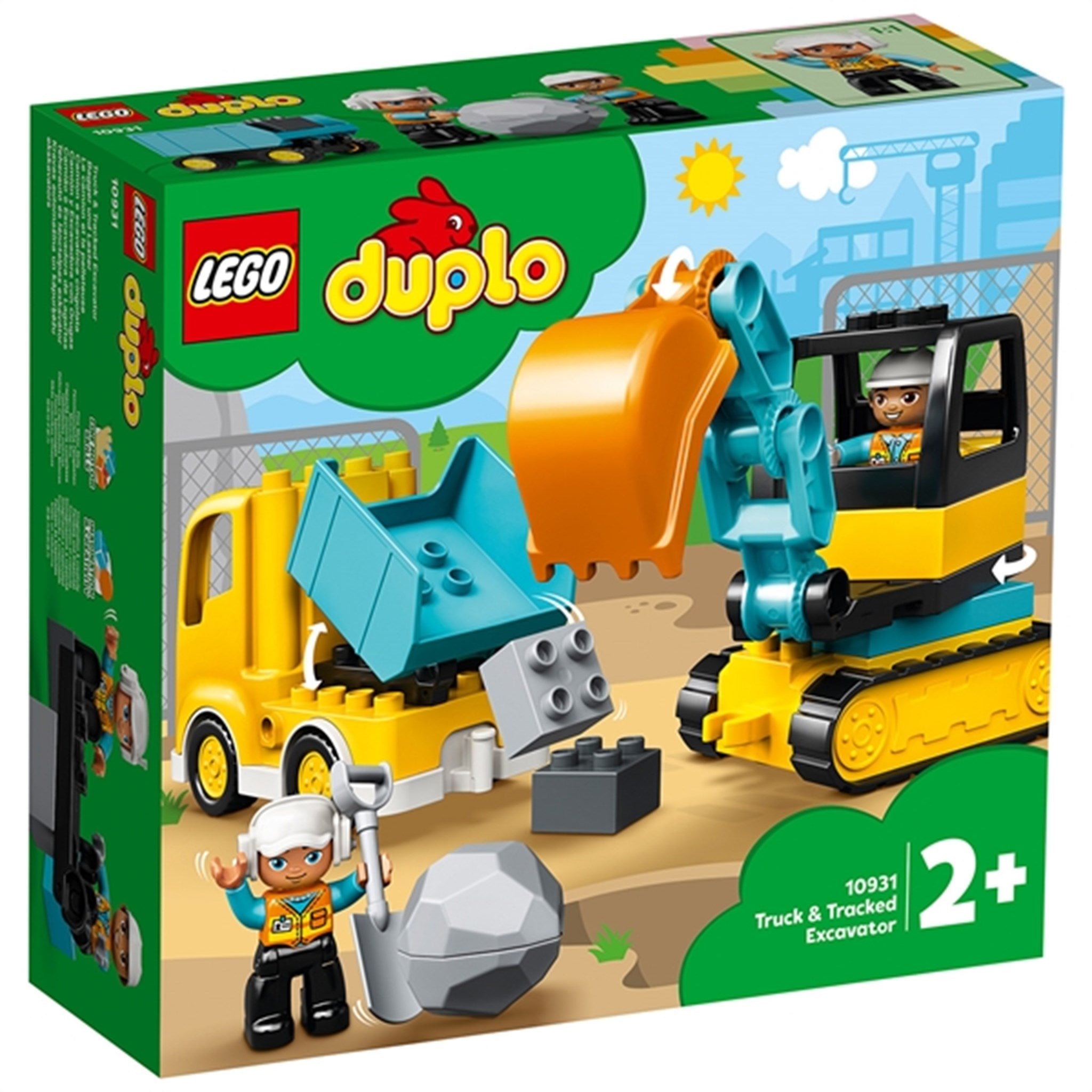 LEGO® DUPLO® Truck and Tracked Excavator