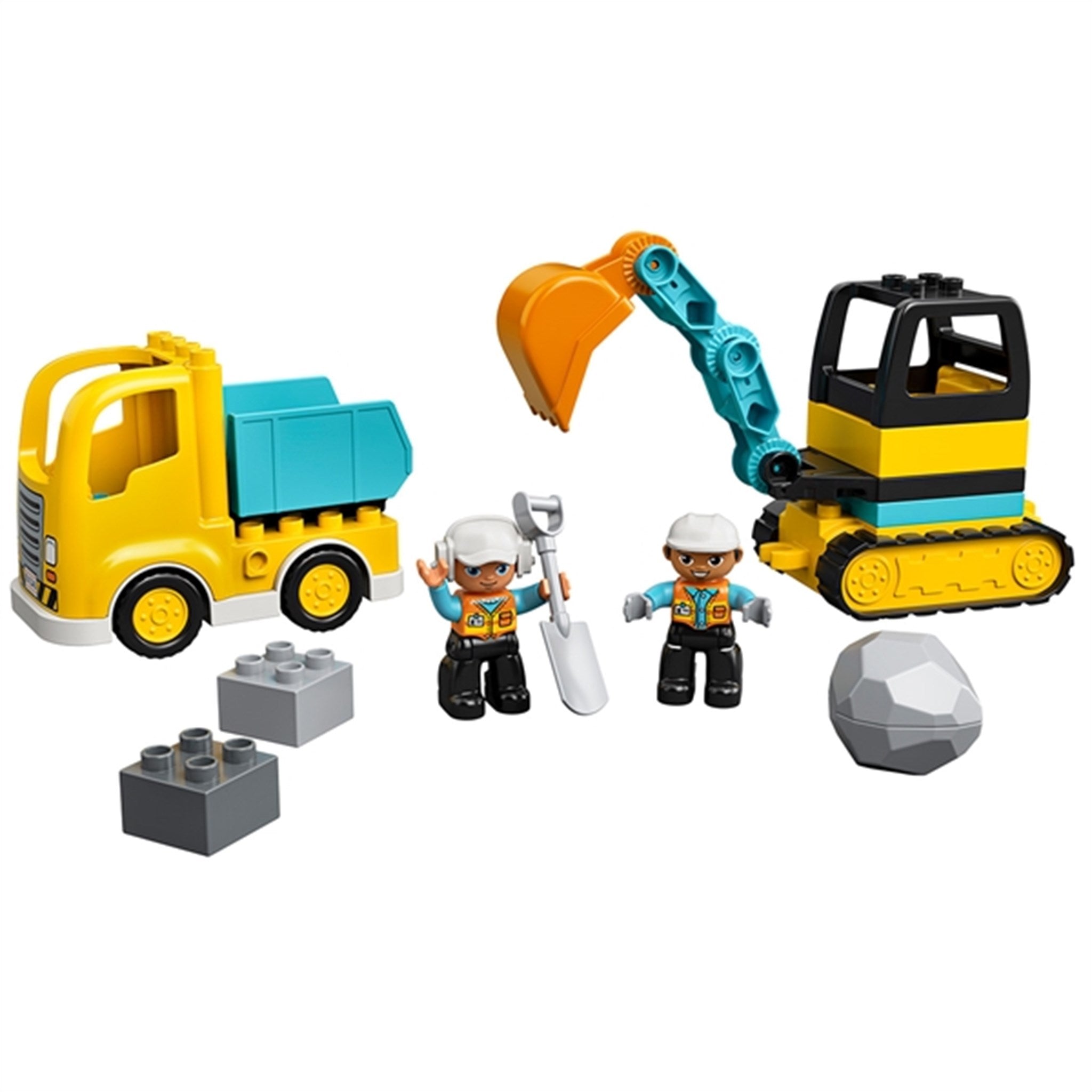LEGO® DUPLO® Truck and Tracked Excavator 6