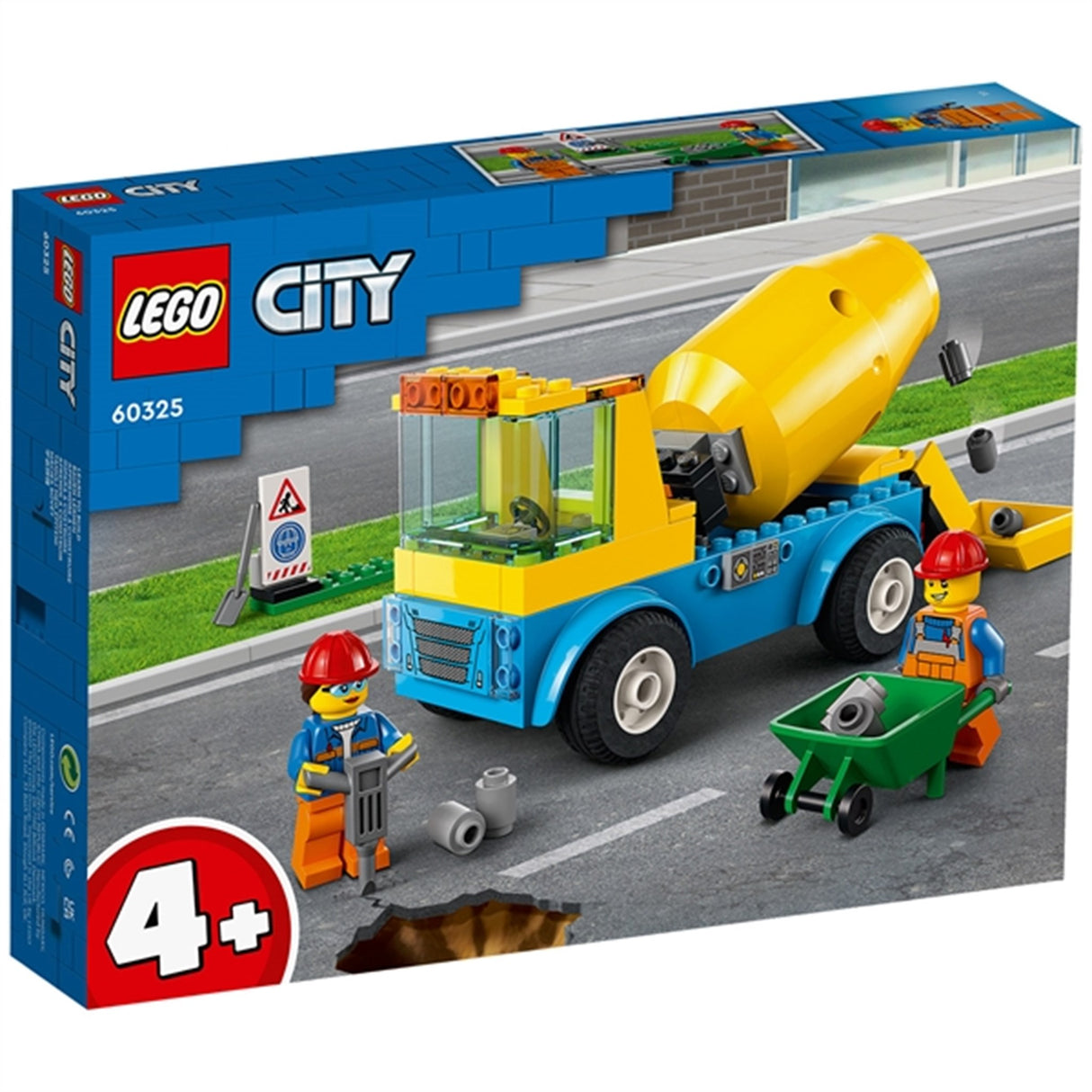 LEGO® City Cement Mixer Truck