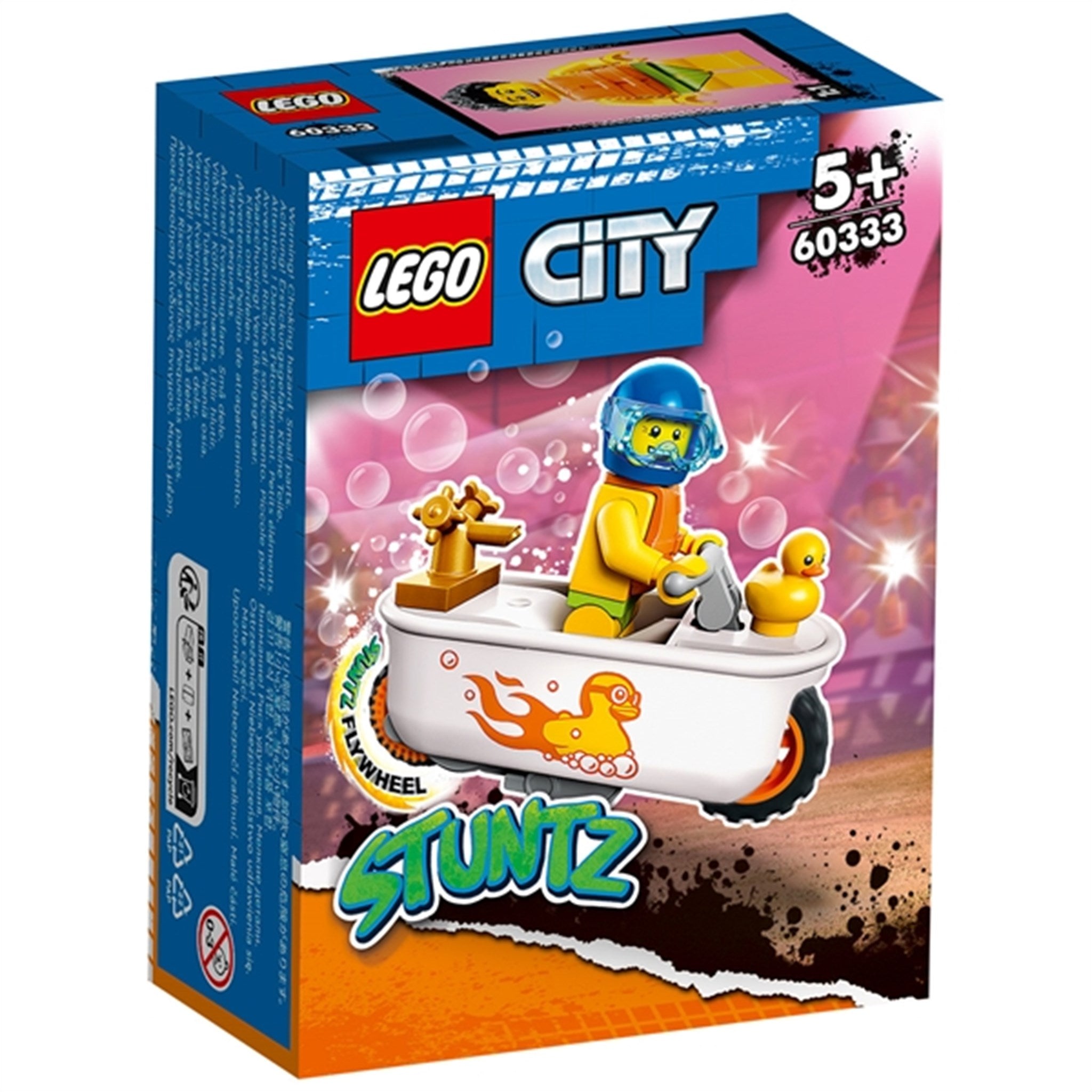 LEGO® City Bathtub Stunt Bike