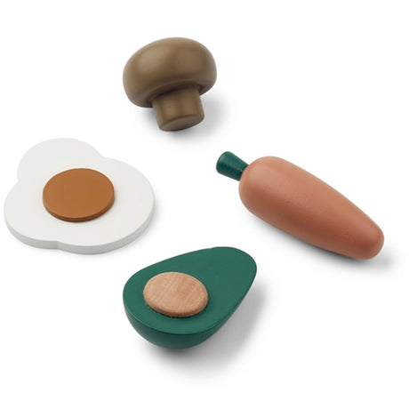 Liewood Fernandes Play Food Garden Green Multi Mix