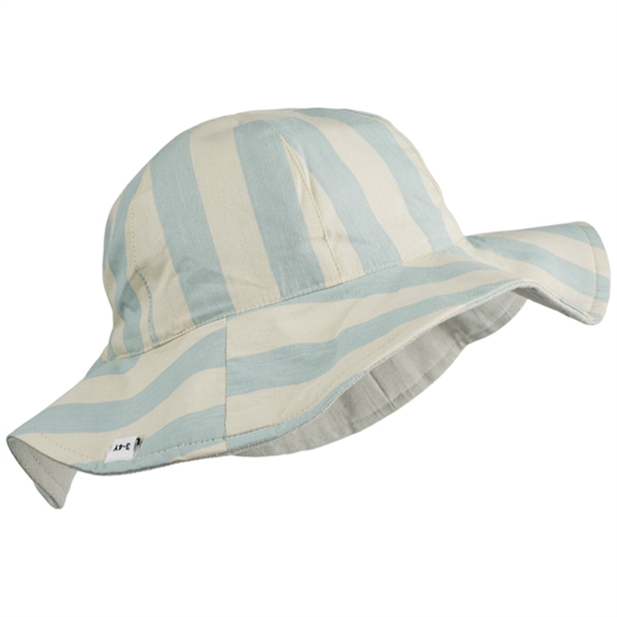 Liewood Amelia Sun Hat Stripe Sea Blue/Sandy