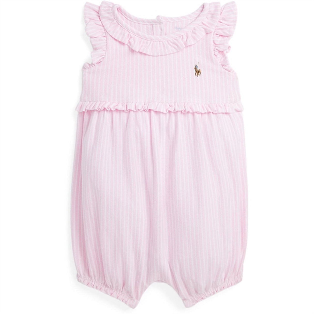 Ralph Lauren Baby Girl Jumpsuit Carmel Pink Multi