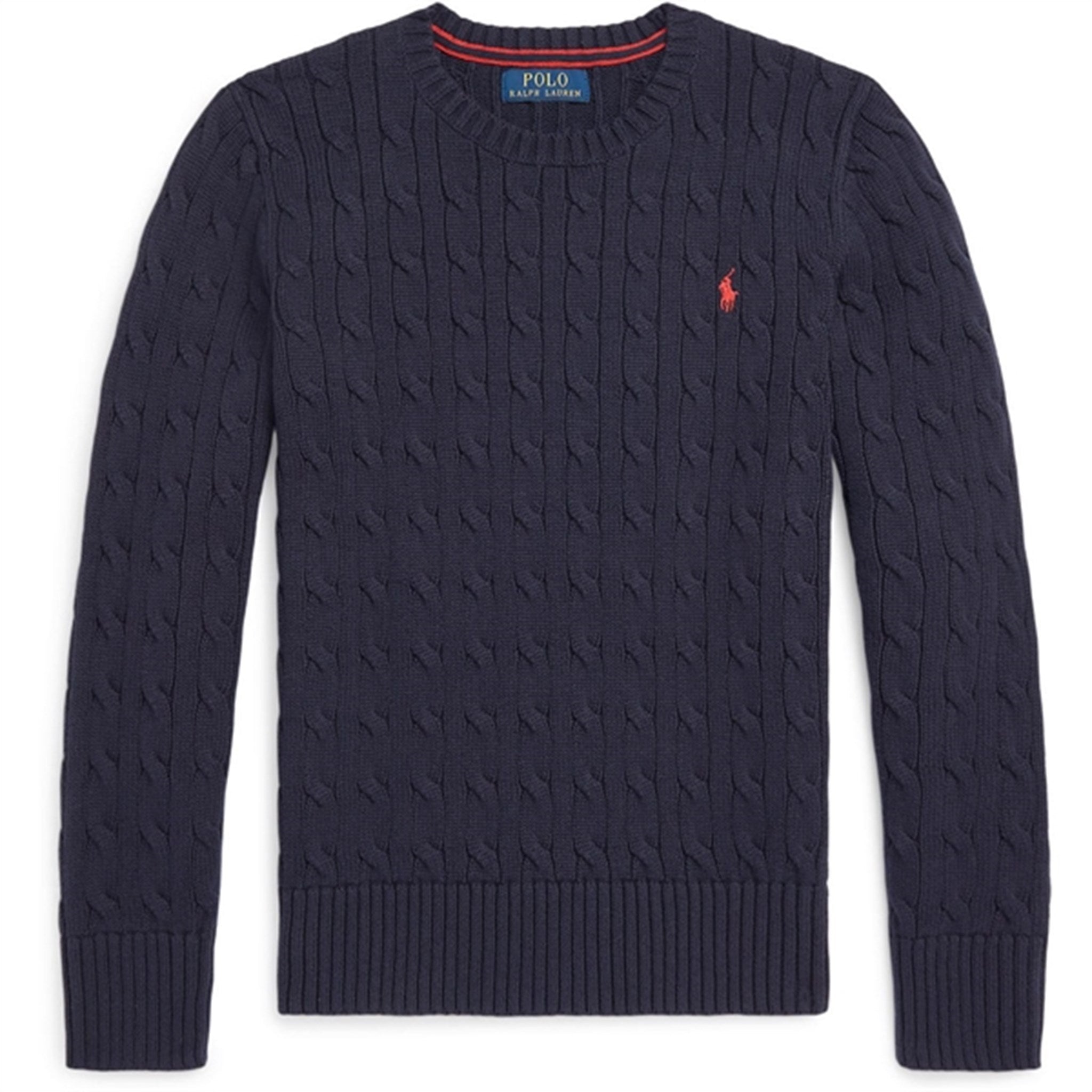 Polo Ralph Lauren Boys Pullover Knit Sweater Rl Navy