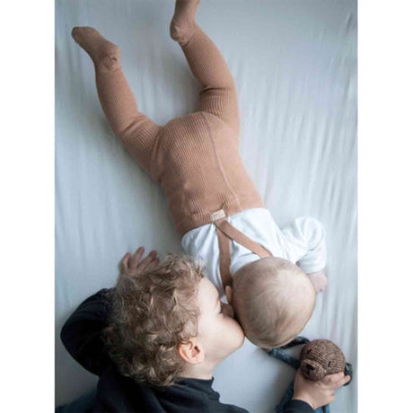 Silly Silas Footed Tights Light Brown