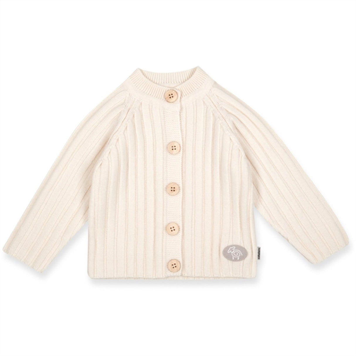 Lillelam Jacket Baby Nature Cream White