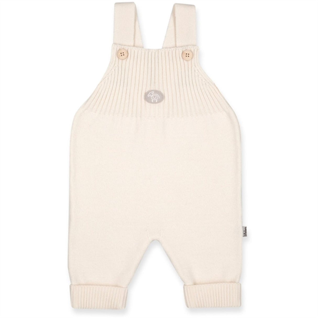 Lillelam Overall Baby Nature Cream White