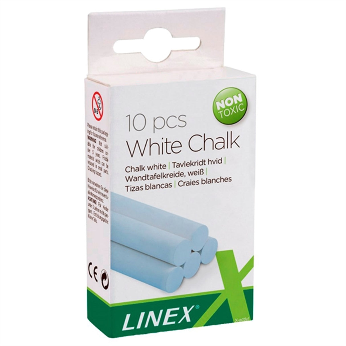 Linex Blackboard Chalk White CCHW