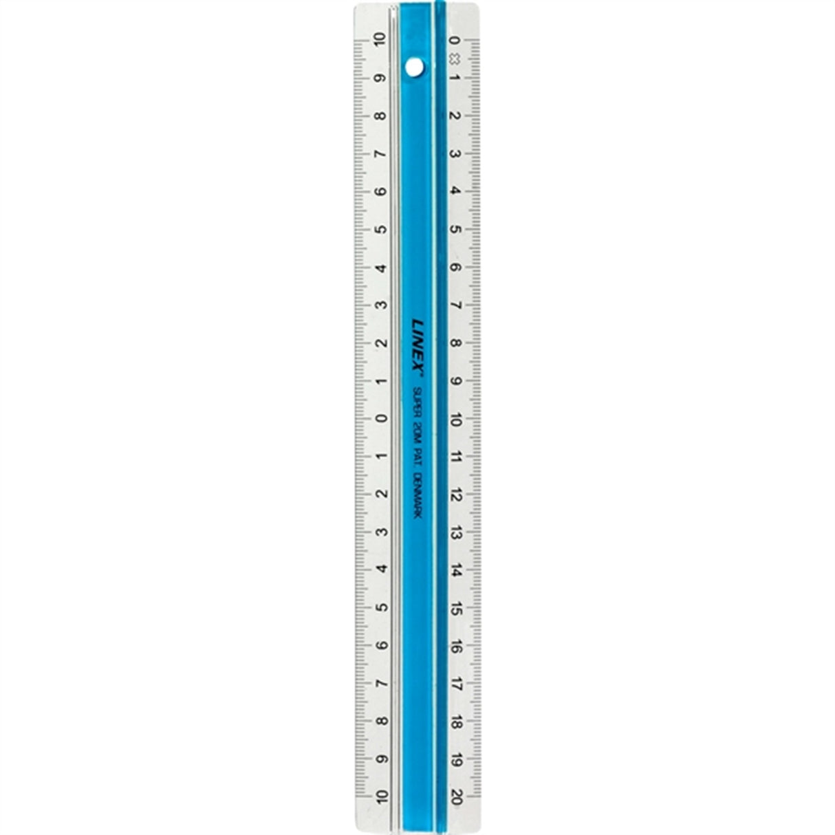 Linex Super Ruler 20 cm S20Mm Blue 2