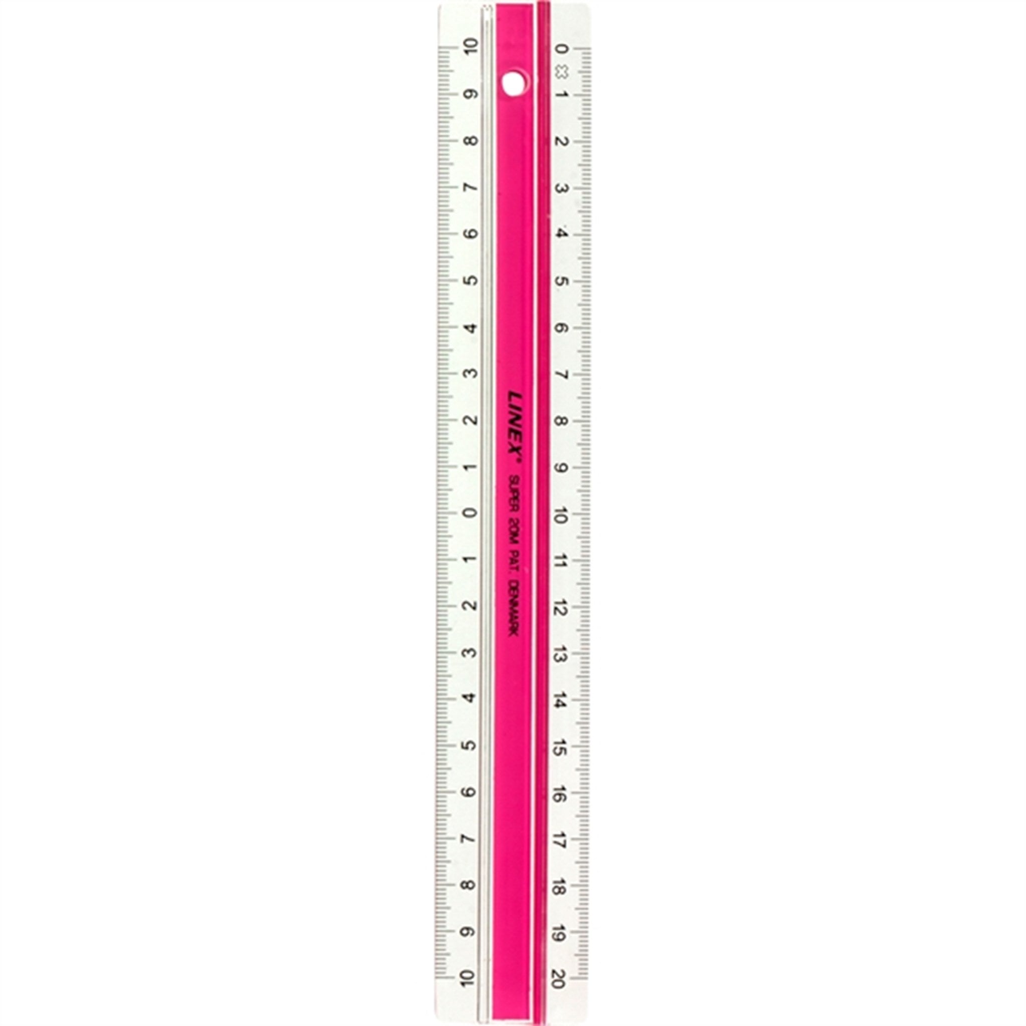 Linex Super Ruler 20 cm S20Mm Pink 3