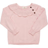 Copenhagen Colors Dusty Rose Knit Margueritte Blouse