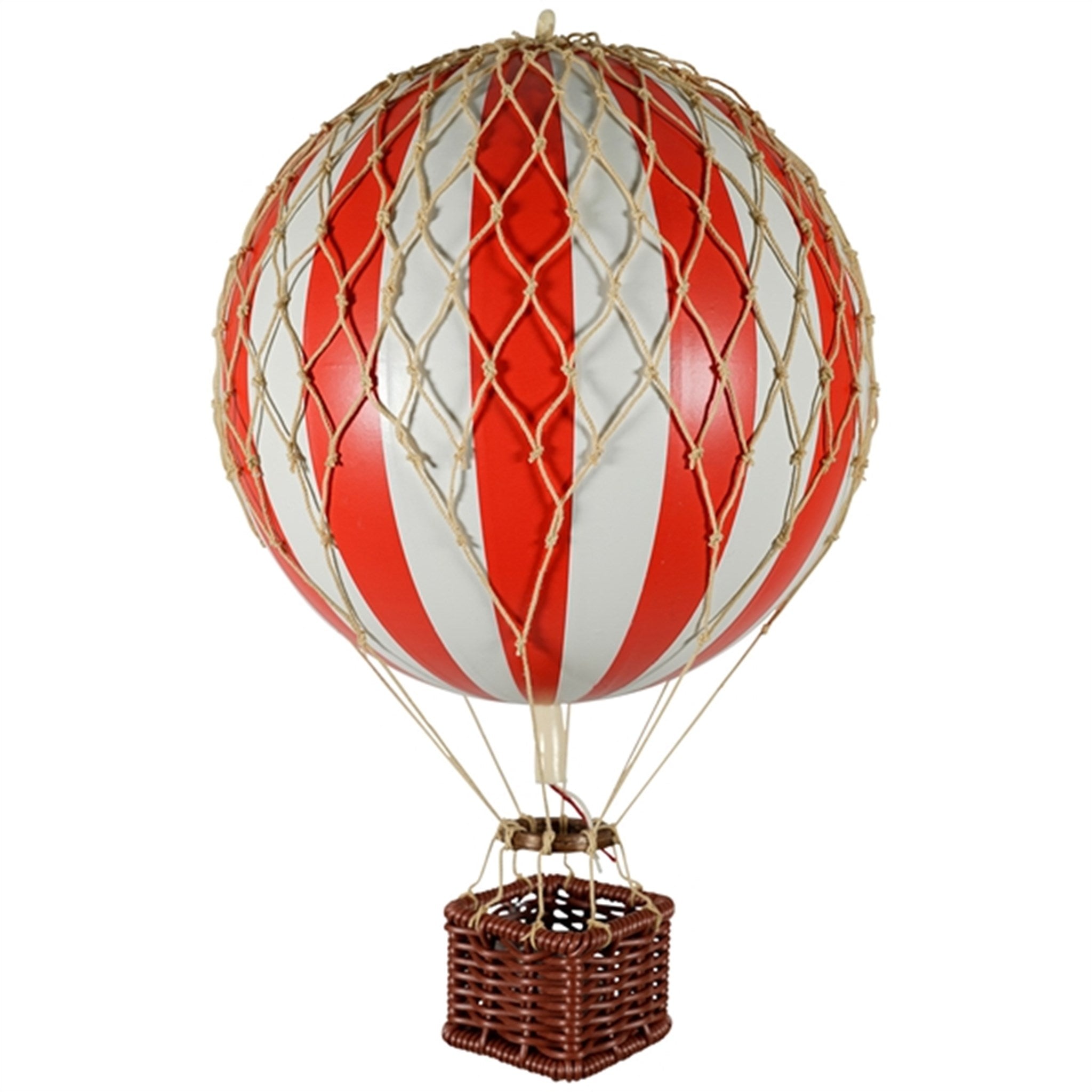 Authentic Models Balloon Red/White 18 cm