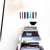 Design Letters ABC Wooden Letters Black