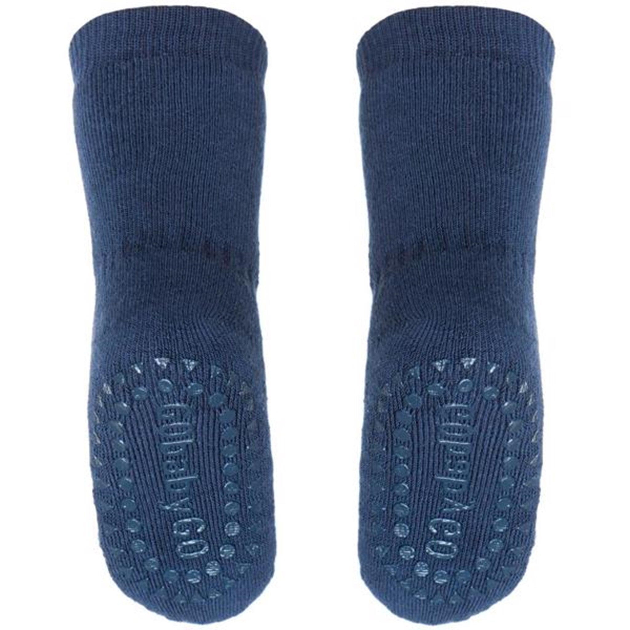 GObabyGO Non-slip Socks (navy blue)