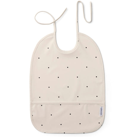 Liewood Lai Bib Classic Dot Creme De La Creme