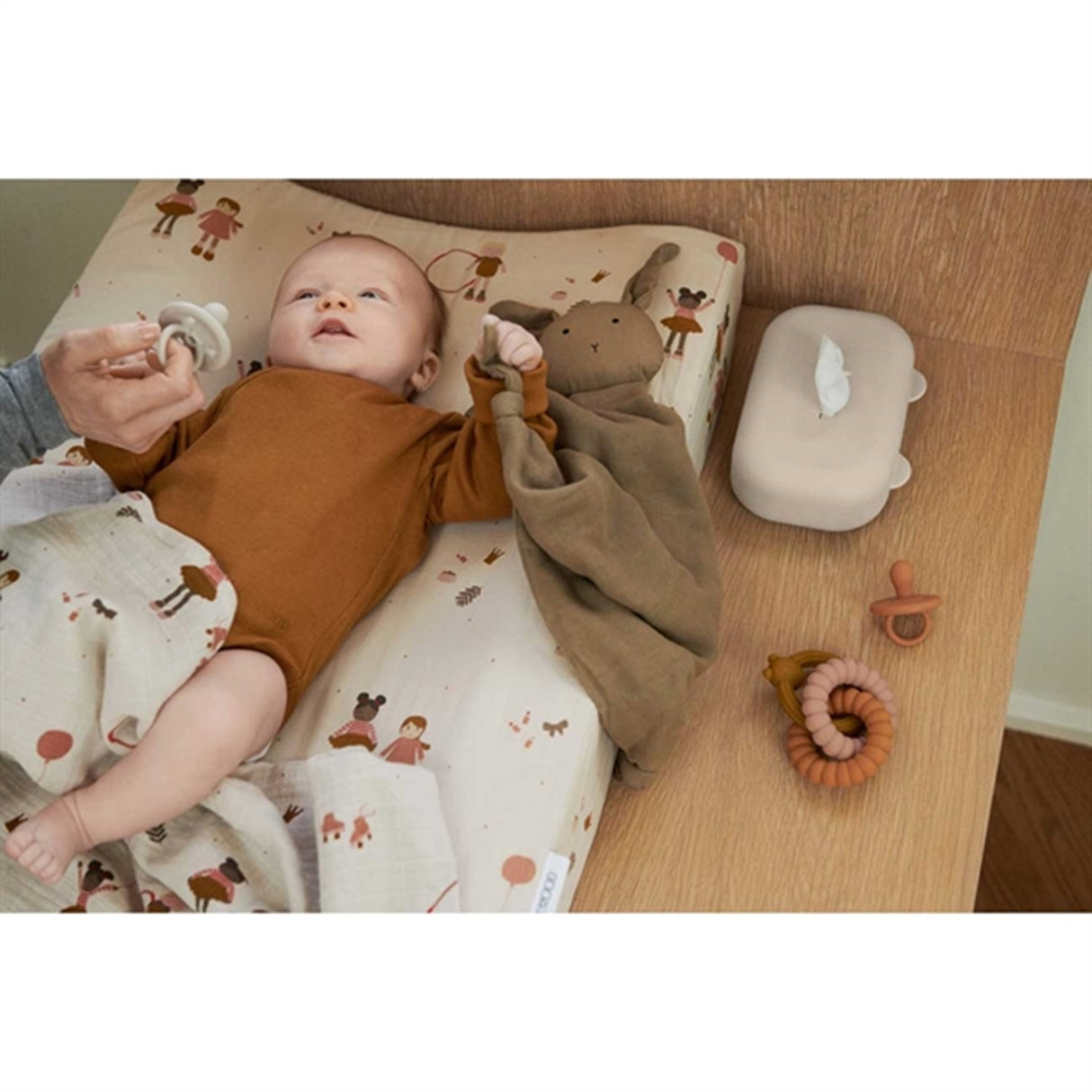 Liewood Fritz Changing Mat Doll Sandy Mix 2