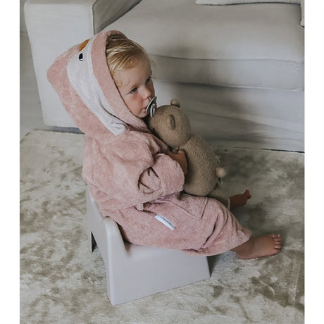 Liewood Lily Bathrobe Penguin Rose 2