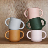 Liewood Gene Silicone Cup 2-Pak Rabbit Dove Blue