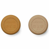 Liewood Ethan Silicone Cup 2-Pak Golden Caramel Oat Mix