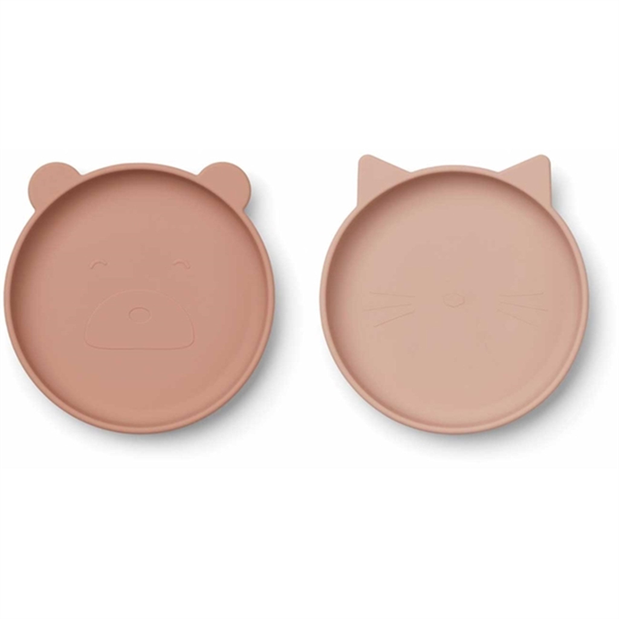 Liewood Olivia Plate 2-Pack Rose Mix