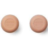 Liewood Ellis Sippy Silicone Sippy Cup ​​​​​​​2-Pack Tuscany Rose/Pale Tuscany