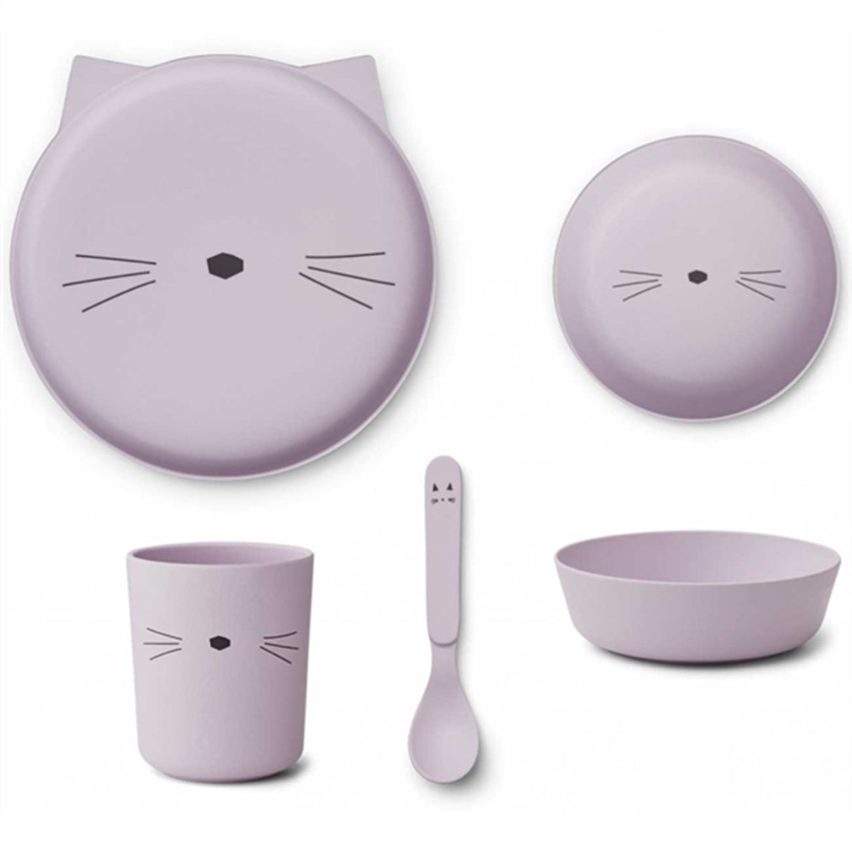 Liewood Brody Junior Set Cat Light Lavender