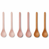 Liewood Erin Spoons 6-Pack Rose Multi Mix