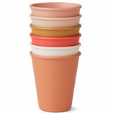 Liewood Carter Cup 6-pack Tuscany Rose Multi Mix