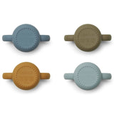 Liewood Gene Silicone Cup 4-Pak Bluse Multi Mix