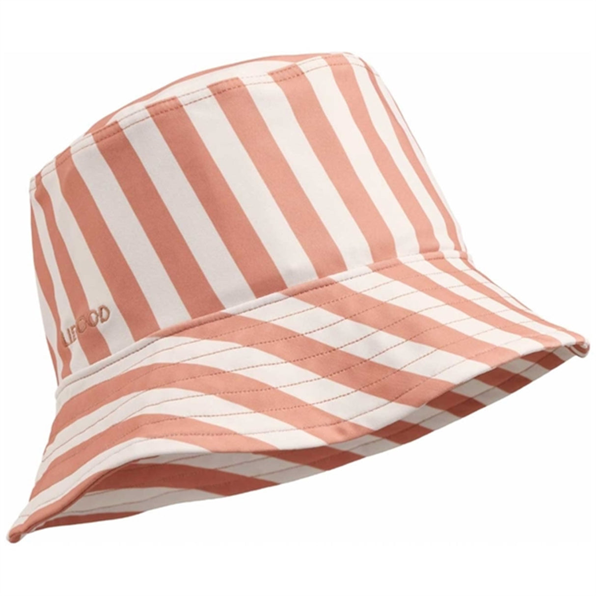 Liewood Matty Stripe Solhat Dusty Coral/Creme De La Creme