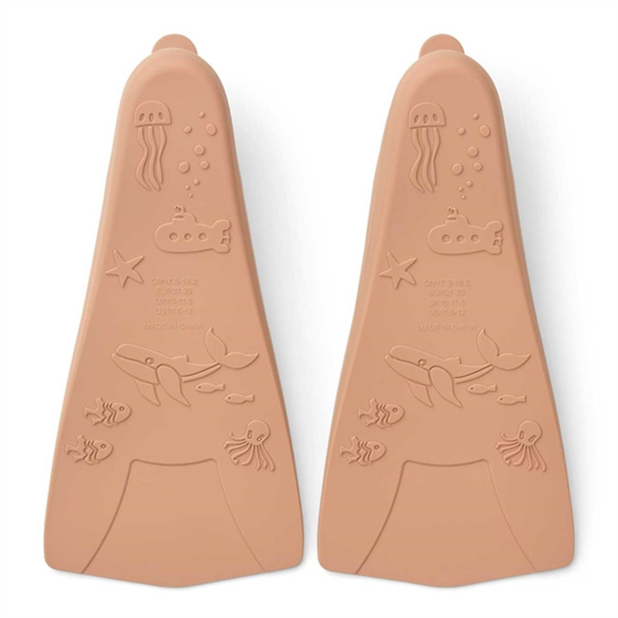 Liewood Gustav Swim Fins Tuscany Rose