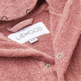 Liewood Lily Bathrobe Hippo / dusty raspberry mix 3