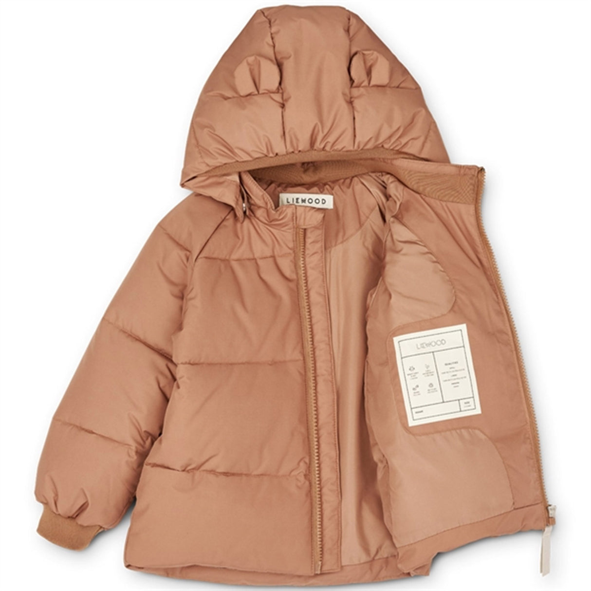 Liewood Polle Puffer Jacket Tuscany Rose 5