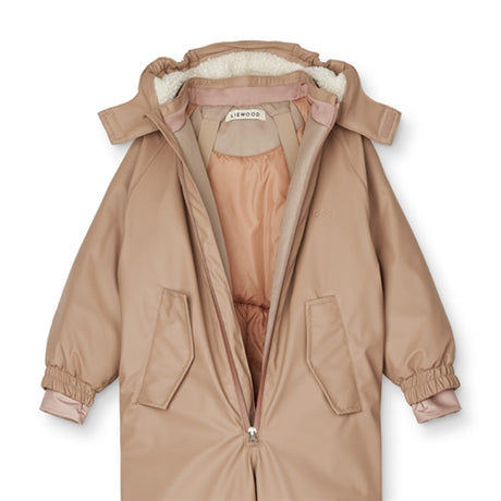 Liewood Nelly Snowsuit Dark Rose 2