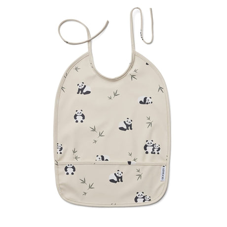 Liewood Lai Bib Panda Play / Sea Shell Mix