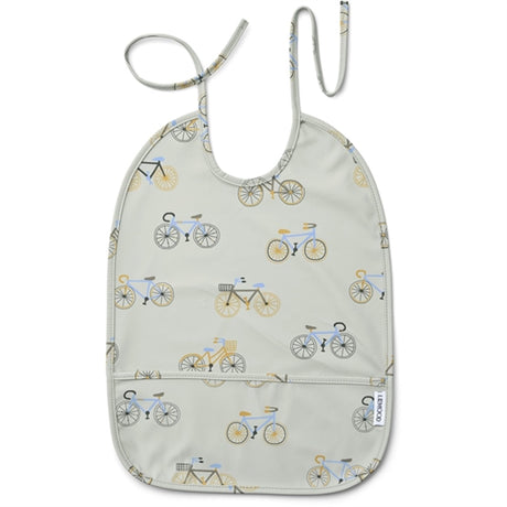 Liewood Lai Bib Bicycle Cloud Blue