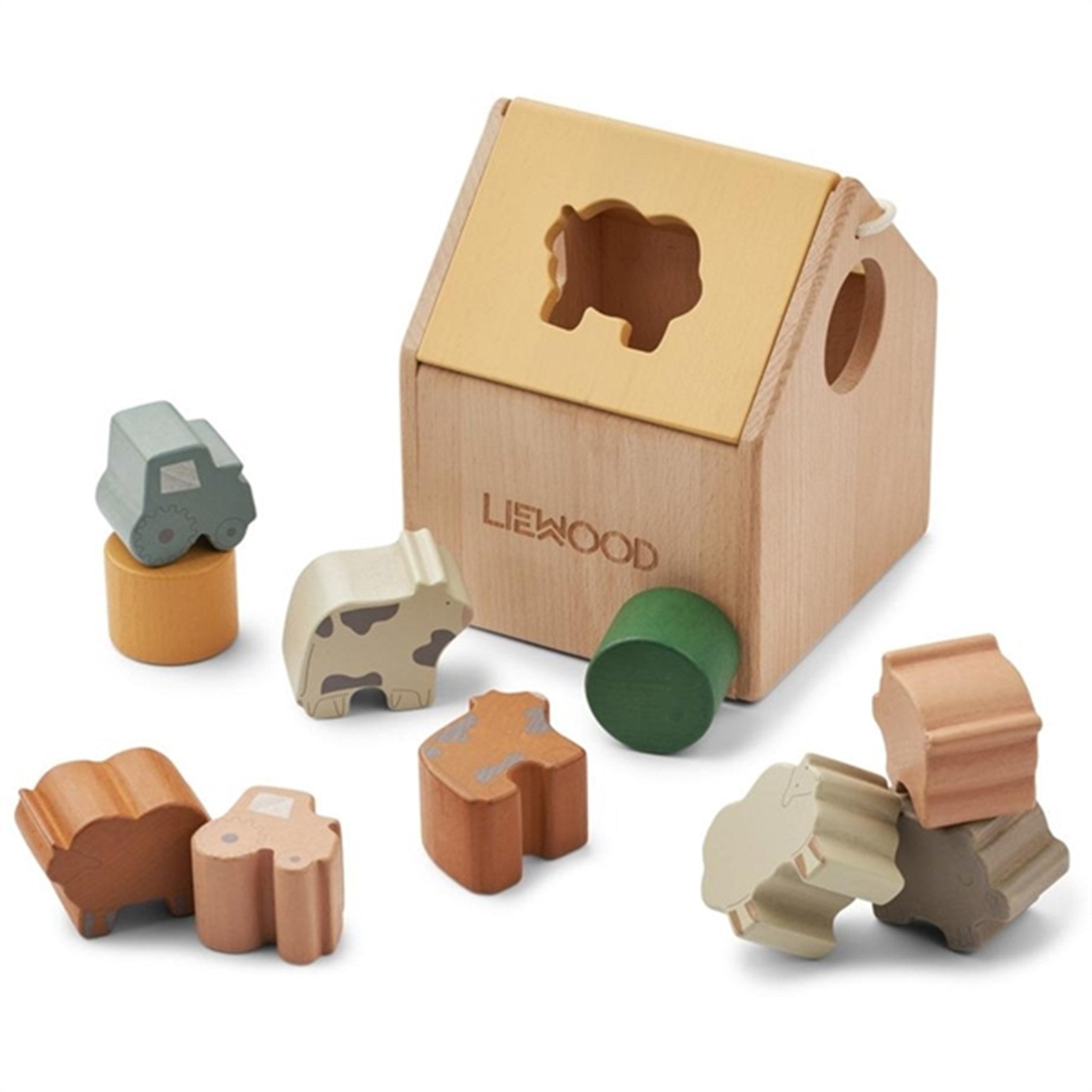 Liewood Ludwig Puzzle House Sandy Multi Mix