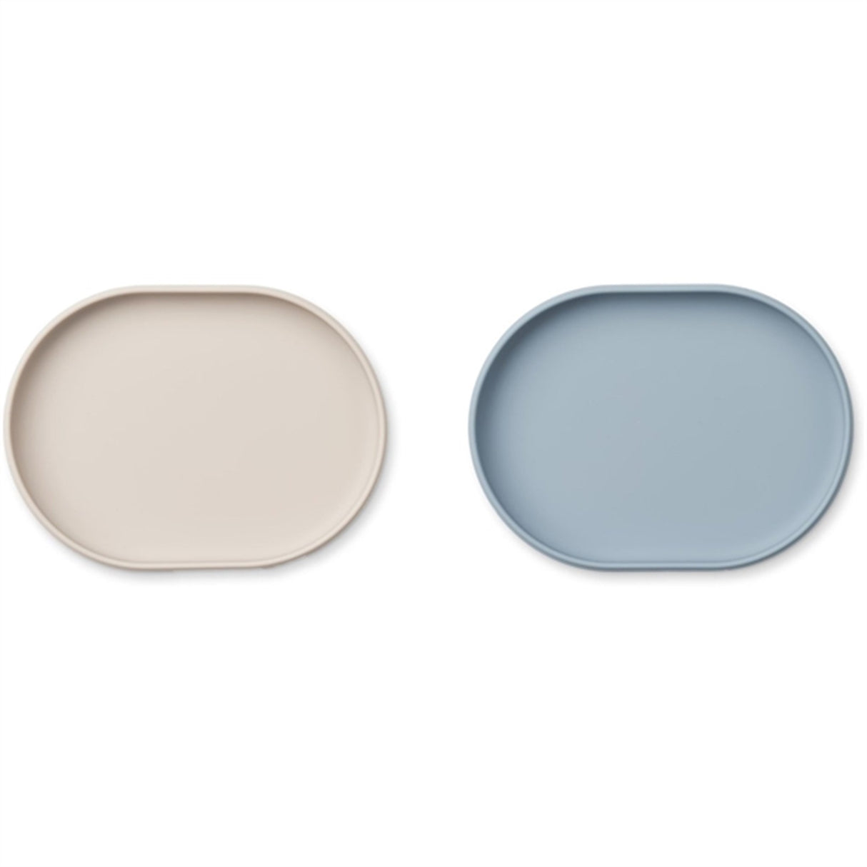 Liewood Anita Plate Sandy/Sea Blue