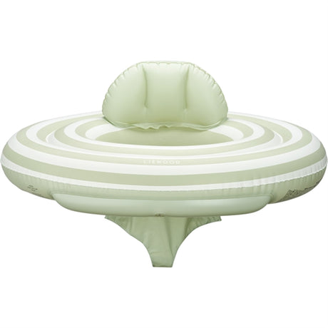 Liewood Dawn Baby Swim Ring Stripe Dusty Mint/Creme De La Creme