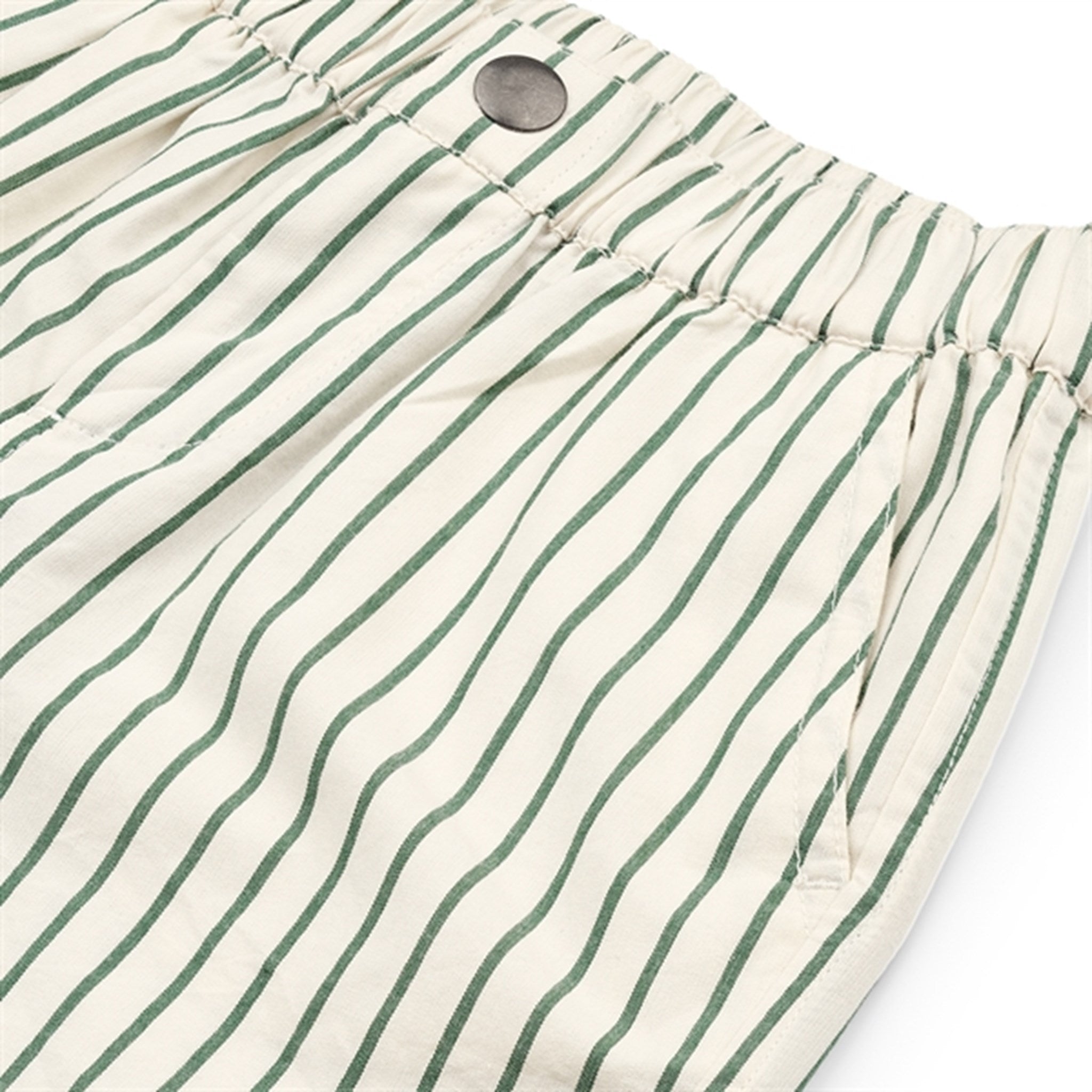 Liewood Monori Y/D Stripe Shorts Y/D Stripes Garden Green/Creme De La Creme 2
