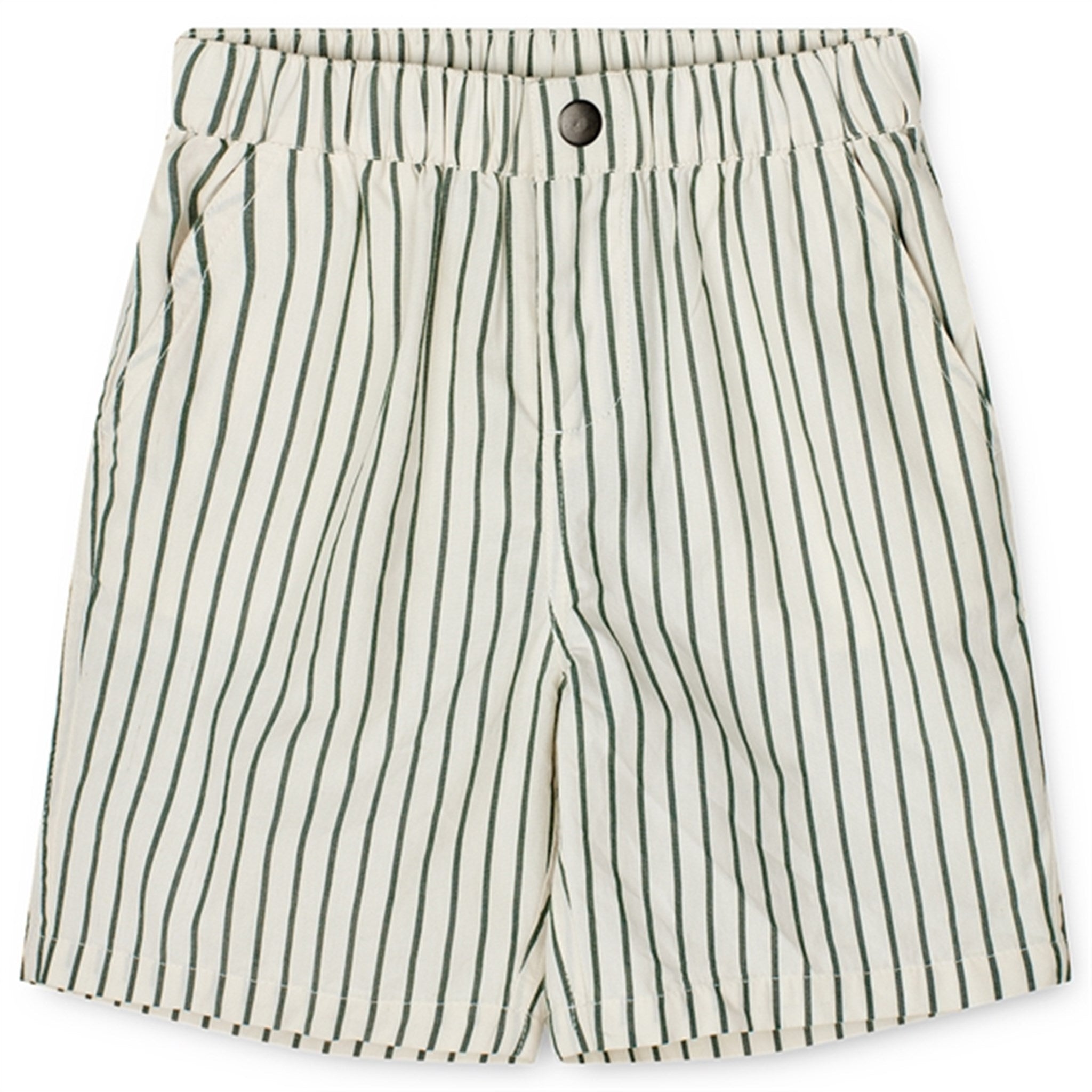 Liewood Monori Y/D Stripe Shorts Y/D Stripes Garden Green/Creme De La Creme