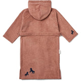 Liewood Bash Bathrobe Horses/Dark Rosetta 2